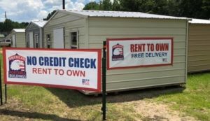 She sheds & storage sheds for rent in Jackson AL